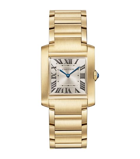 cartier tank francaise medium gold